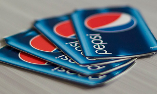 Digital Color Printing - Pepsi Business Cards